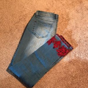 Capris light washed jeans!